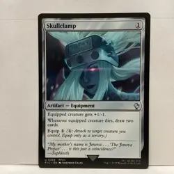 MTG Skullclamp Magic: The Gathering Commander: Final Fantasy #0355 - Image 1