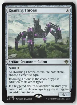 MTG - Roaming Throne R The Lost Caverns of Ixalan 258 - Image 1