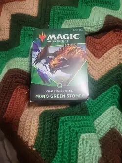 1x MTG Magic Mono Green Stompy Challenger Deck 2021 Brand New Factory Sealed - Image 1
