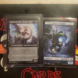 *Magic The Gathering Final Fantasy "Sephiroth, Fabled Soldier" MYTHIC + Token NM - Image 2
