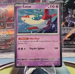 Latias SVP 139 Scarlet & Violet Cosmos Holo Black Star Promo Pokemon TCG NM - Image 1