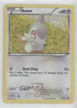 Axew Pokemon McDonald's Collection 2 Happy Meal Promo #12 - Image 1