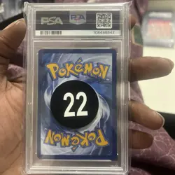 Pokemon Eevee Prismatic Evolutions Master Ball Reverse Holo #074 PSA 9 MINT - Image 2