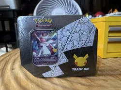 Pokemon TCG Celebrations Big Tin Dark Sylveon V - Image 1