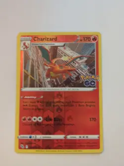 Charizard 010/078 Reverse Holo Rare Pokemon GO TCG NM - Image 1