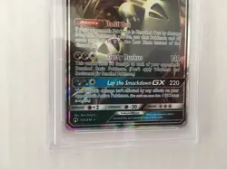 Pokemon 2018 Sun & Moon #121 Tyranitar GX Lost Thunder PSA Graded 9 Mint. - Image 3