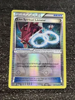 LIEN SPIRITUEL LEVIATOR REVERSE - POKEMON 101/122 XY RUPTURE TURBO NEUF FR - Image 1
