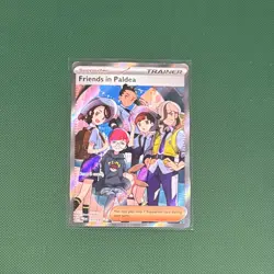 Friends in Paldea Trainer 137/131 Sv: Prismatic Evolutions Holo POKEMON NEAR MIN - Image 1