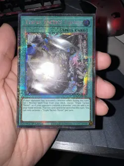 Triple Tactics Thrust Yu-Gi-Oh! CH01-EN030 1st Starlight Rare - Image 2