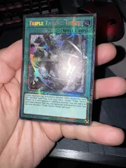 Triple Tactics Thrust Yu-Gi-Oh! CH01-EN030 1st Starlight Rare - Image 3