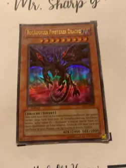 ROTAUGIGER FINSTERER DRACHE - 1. AUFLAGE SD1-DE001 DEUTSCH Yu-Gi-Oh! CARD HOLO - Image 4