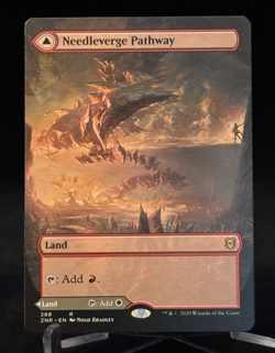 MTG ZNR Zendikar Rising Needleverge Pathway / Pillarverge Pathway - Rare - Image 1