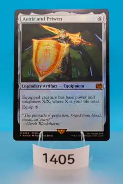 MTG Aettir and Priwen Final Fantasy Foil #253 - Image 1