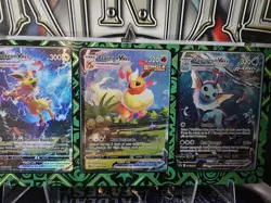 Vaporeon Jolteon Flareon VMAX Promos SEQUENTIAL SET Sword & Shield POKEMON CARDS - Image 3