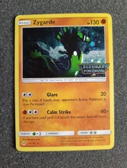 Zygarde Holo Stamped 72/131 Pokemon TCG Sun and Moon Forbidden Light 2018 MP - Image 1