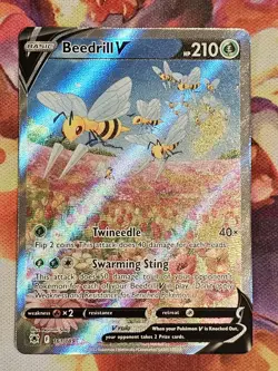 Pokemon Beedrill V (Alternate Art) 161/189 Astral Radiance NM PSA BGS CGC - Image 1