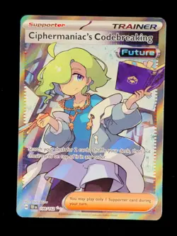 Ciphermaniac's Codebreaker Pokemon Temporal Forces 2024 NM 🔥🔥🔥 - Image 1