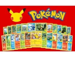 2021 Pokemon McDonald's OPEN Case 25th Anniversary Toy 3 Box 150 Happy Meal Pack - Image 2