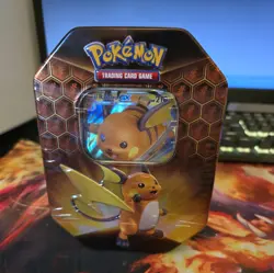 Pokemon TCG: Hidden Fates Tin - Raichu GX - Sealed - Image 1
