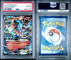 Pokemon XY Generations M Charizard EX Holo Ultra Rare 12/83 PSA 8 NM-MT - Image 3