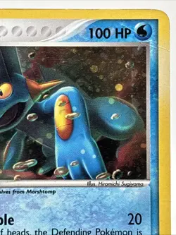 Swampert 5/17 Pop Series 1 Holo Rare Promo 2004 Vintage Pokemon TCG - Image 3