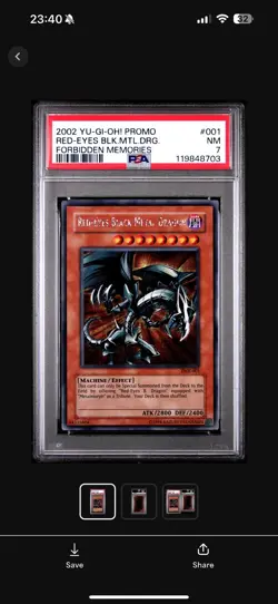 Yu-Gi-Oh! The Winged Dragon of Ra Game Boy Adv. GBI-003 PSA 8 Secret - Image 5