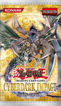 Cyberdark Impact Booster Pack 1st Edition Yugioh Sealed - Image 1