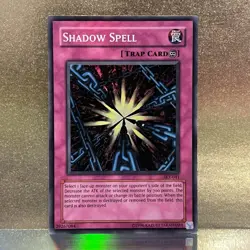 YuGiOh • Shadow Spell • SKE-041 • Unlimited Holo Super Rare • LP - Image 1