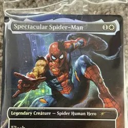 Magic The Gathering MTG Marvel Legends Spectacular Spider-Man Promo Card Sealed - Image 3