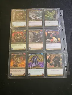 WoW TCG Mixed Card Lot Multiple Sets World Of Warcraft MP LP - Image 2