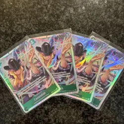 One Piece TCG PRB-02: Cavendish EB01-012 - SR Playset (x4 cards) - Image 1