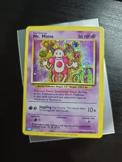 Mr Mime 013/034 Holo Ultra Rare Classic Collection Pokemon Card - Image 1