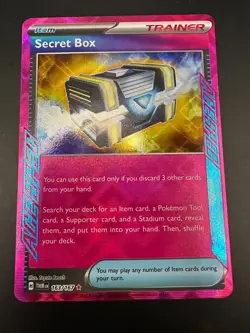 Pokemon TCG Secret Box Twilight Masquerade Holo Card 163/167 - Image 1