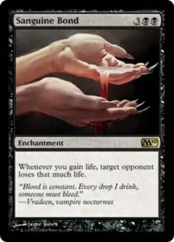 Sanguine Bond -Foil Light Play MTG Magic 2010 Core Set - Image 1
