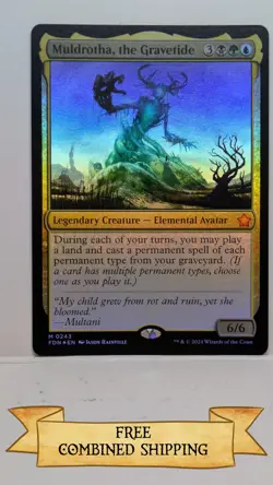 Muldrotha, the Gravetide Foundations Foil - Image 1
