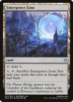 1x Emergence Zone - NM - See Pic for Set - SPARROW MAGIC mtg - Image 1