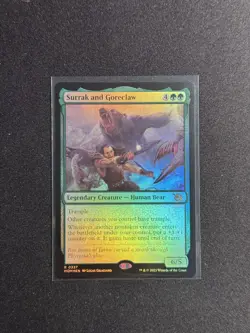 March of the Machine Surrak and Goreclaw FOIL #337 MTG NM - Image 1