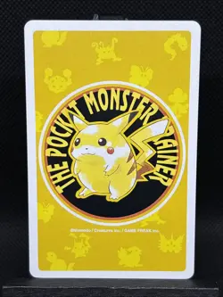 Geodude 2 of Clubs Pokemon Yellow Pikachu Japanese Poker Playing Card NM - Image 2