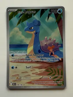 Misty's Lapras 194/182 Destined rivals - Pokemon TCG Near Mint Beautiful Card IR - Image 1