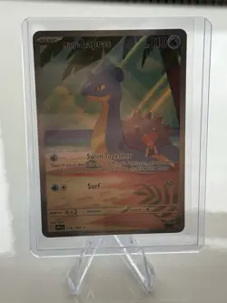 Misty's Lapras 194/182 Destined rivals - Pokemon TCG Near Mint Beautiful Card IR - Image 3
