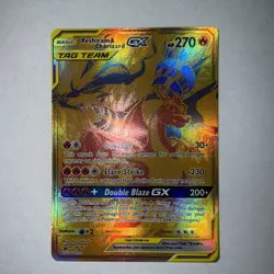 Reshiram & Charizard GX SM247 Black Star Promo Pokemon TCG Holo NM - Image 1