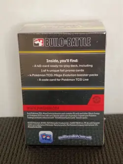POKEMON TCG MEGA EVOLUTION BUILD AND BATTLE BOX FACTORY SEALED - Image 2
