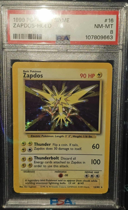(PSA 8!!!!!) - 1999 POKEMON GAME ZAPDOS-HOLO - (PSA 8!!!!!) - Image 2