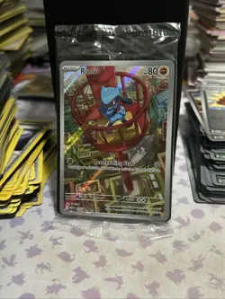 Riolu Black Star Promo Illustration Rare #10 Sealed - Pokemon Mega Evolutions - Image 1