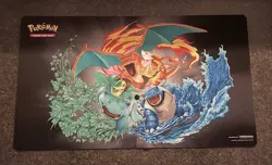 Pokemon Board Game Ocean Theme Playmat Games Mousepad Play Mat 23.5 x 14 - Image 1