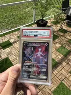 Pokemon Mewtwo EX Team Rockets 231/182 PSA 10 - Image 5