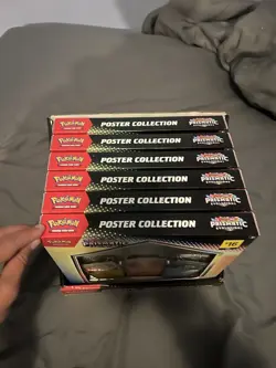 Pokemon TCG: Prismatic Evolutions Poster Collection 6 Sealed Boxes 18 PACKS!!! - Image 2