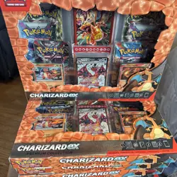 Pokemon TCG: Charizard ex Premium Collection Box - 6 Packs New Sealed 820650873232 - Image 1