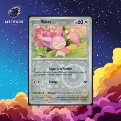 Carte Pokemon Skitty 130/162 Reverse Forces Temporelles Francais - Image 1