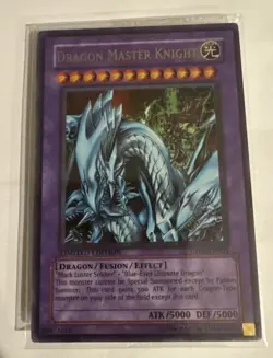 Yugioh Dragon Master Knight UE02-EN001 Ultra Rare Limited Edition SEALED - Image 1